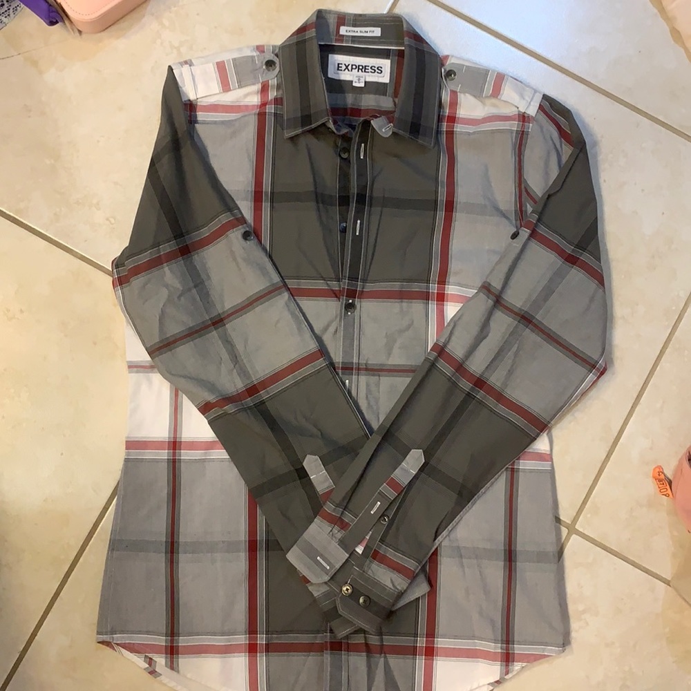 Express men’s button up
